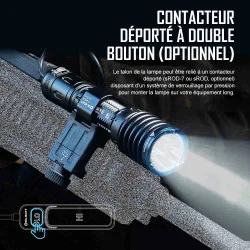 OLIGHT WARRIOR X 3 - LAMPE TORCHE TACTIQUE POLYVALENTE 2500 LUMENS