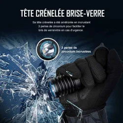 OLIGHT WARRIOR X 3 - LAMPE TORCHE TACTIQUE POLYVALENTE 2500 LUMENS