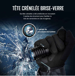 OLIGHT WARRIOR X 3 - LAMPE TORCHE TACTIQUE POLYVALENTE 2500 LUMENS