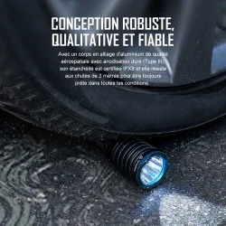 OLIGHT WARRIOR X 3 - LAMPE TORCHE TACTIQUE POLYVALENTE 2500 LUMENS