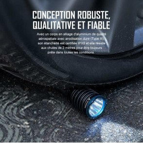 OLIGHT WARRIOR X 3 - LAMPE TORCHE TACTIQUE POLYVALENTE 2500 LUMENS