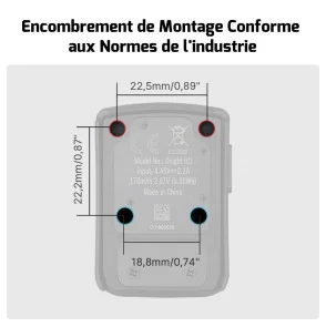 OLIGHT OSIGHT | VISEUR POINT ROUGE 3MOA RECHARGEABLE