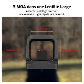 OLIGHT OSIGHT | VISEUR POINT VERT 3MOA RECHARGEABLE