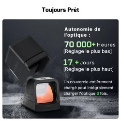 OLIGHT OSIGHT | VISEUR POINT VERT 3MOA RECHARGEABLE