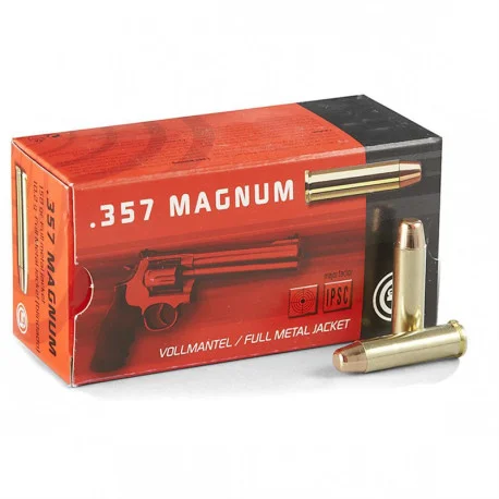 MUNITIONS GECO 357MAG FMJ 158GR X50