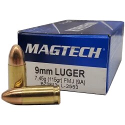 MUNITIONS MAGTECH 9MM FMJ...