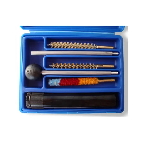 KIT DE NATTOYAGE BLEU ARME DE POING LAITON CAL 9MM/357MAG