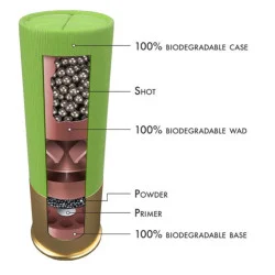 CARTOUCHE, BIO AMMO LUX ACIER, 12/70, 16MM 28G PB5 BOITE DE 25