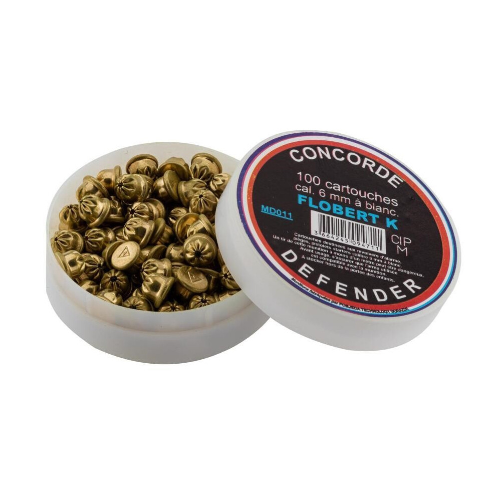 CONCORDE DEFENDER CART .6 MM BLANC PA BOITE DE 100