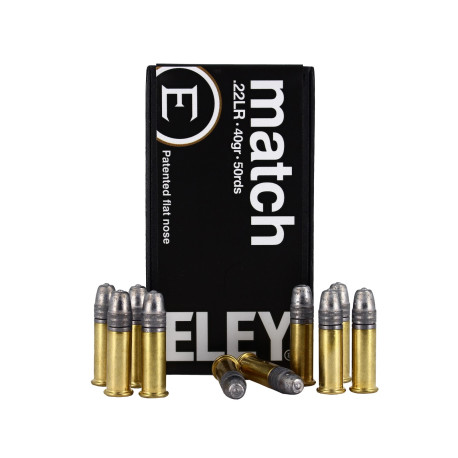 CARTOUCHES ELEY MATCH CAL. 22 LR X50