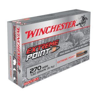 WINCHESTER 270WSM EXTREME POINT 130 GRAINS X20