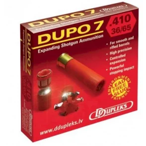 CARTOUCHE A BALLE DUPO 7 CAL 410 MAG 76MM