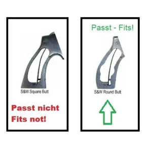 PACHMAYR GRIP AL CHARCOAL SILVERTONE S