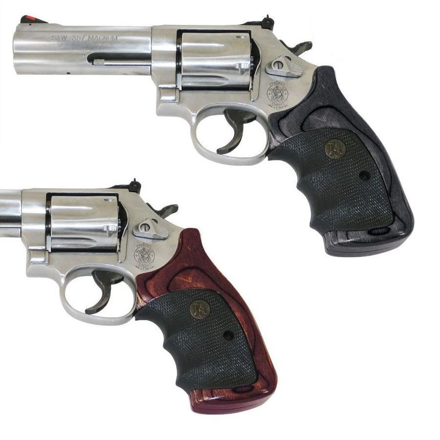 PACHMAYR GRIP AL CHARCOAL SILVERTONE S
