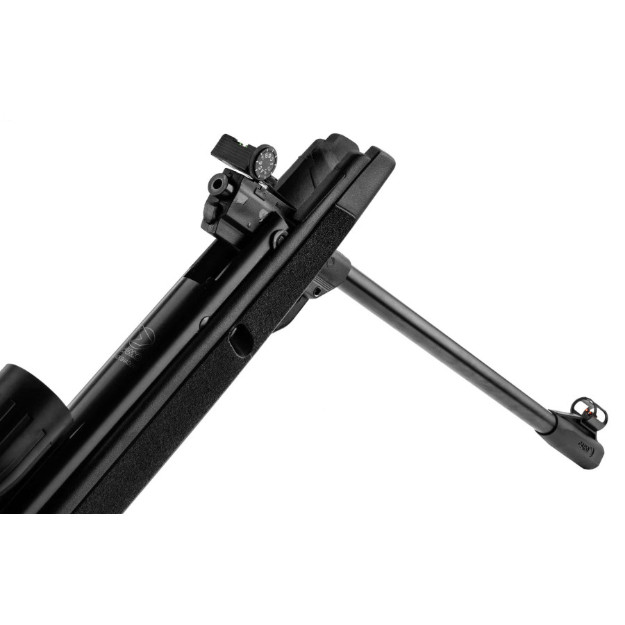 CARABINE GAMO BLACK SHADOW COMBO SYNTHETIQUE 14J & LUNETTE 4X32 & PLOMBS PRO MATCH 4.5