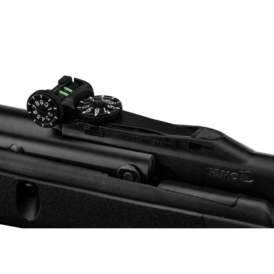 CARABINE GAMO BLACK SHADOW COMBO SYNTHETIQUE 14J & LUNETTE 4X32 & PLOMBS PRO MATCH 4.5