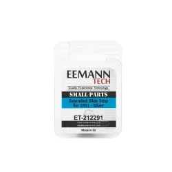 EEMANN TECH EXTENDED SLIDE STOP FOR 1911 - COLOR : SILVER