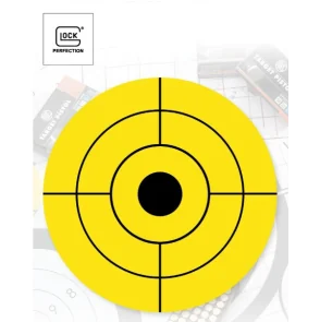 CIBLES GLOCK 44 JAUNE PAQUET DE 25