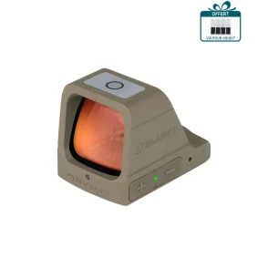 OLIGHT OSIGHT | VISEUR POINT VERT 3MOA RECHARGEABLE COULEUR TAN