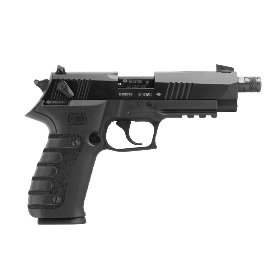 PISTOLET MAUSER M20 SD 22 LR SEMI-AUTOMATIQUE FILETE