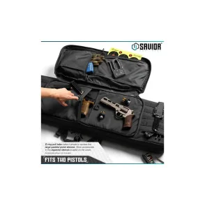 SAVIOR AMERICAN CLASSIC SHORTY DOUBLE 36" NOIR