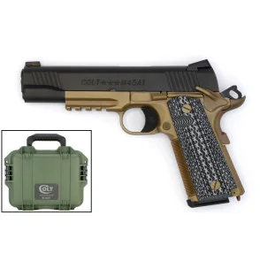 PISTOLET COLT CUSTOM SHOP CQB 45 ACP 5" FDEBLACK DLC