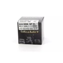 MUNITIONS SELLIER 222 VRAC...