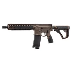CARABINE TYPE AR15 DANIEL DEFENSE MK18 CANON COURT 10.3'' CAL. 5.56 MIL SPEC BROWN