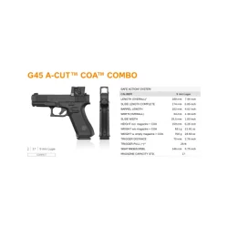 PISTOLET GLOCK 45 FS ACUT COMBO AIMPOINT COA