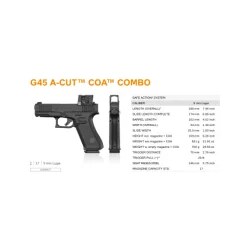 PISTOLET GLOCK 45 FS ACUT COMBO AIMPOINT COA