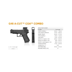 PISTOLET GLOCK 48 FS ACUT COMBO AIMPOINT COA