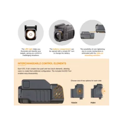 PISTOLET GLOCK 45 HUNTER EDITION ACUT FILETE COMBO AIMPOINT COA GTL II