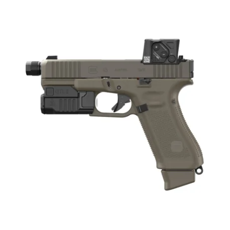 PISTOLET GLOCK 45 HUNTER EDITION ACUT FILETE COMBO AIMPOINT COA GTL II