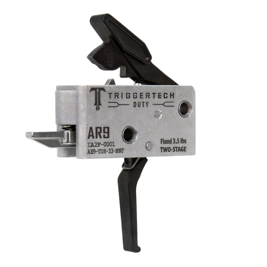 TRIGGERTECH AR-9 DUTY TRIGGER STRAIGHT FLAT TWO-STAGE
