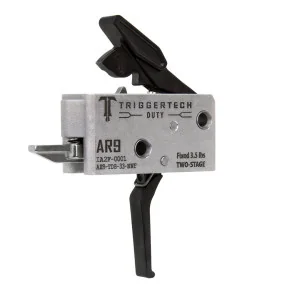 TRIGGERTECH AR-9 DUTY TRIGGER STRAIGHT FLAT TWO-STAGE