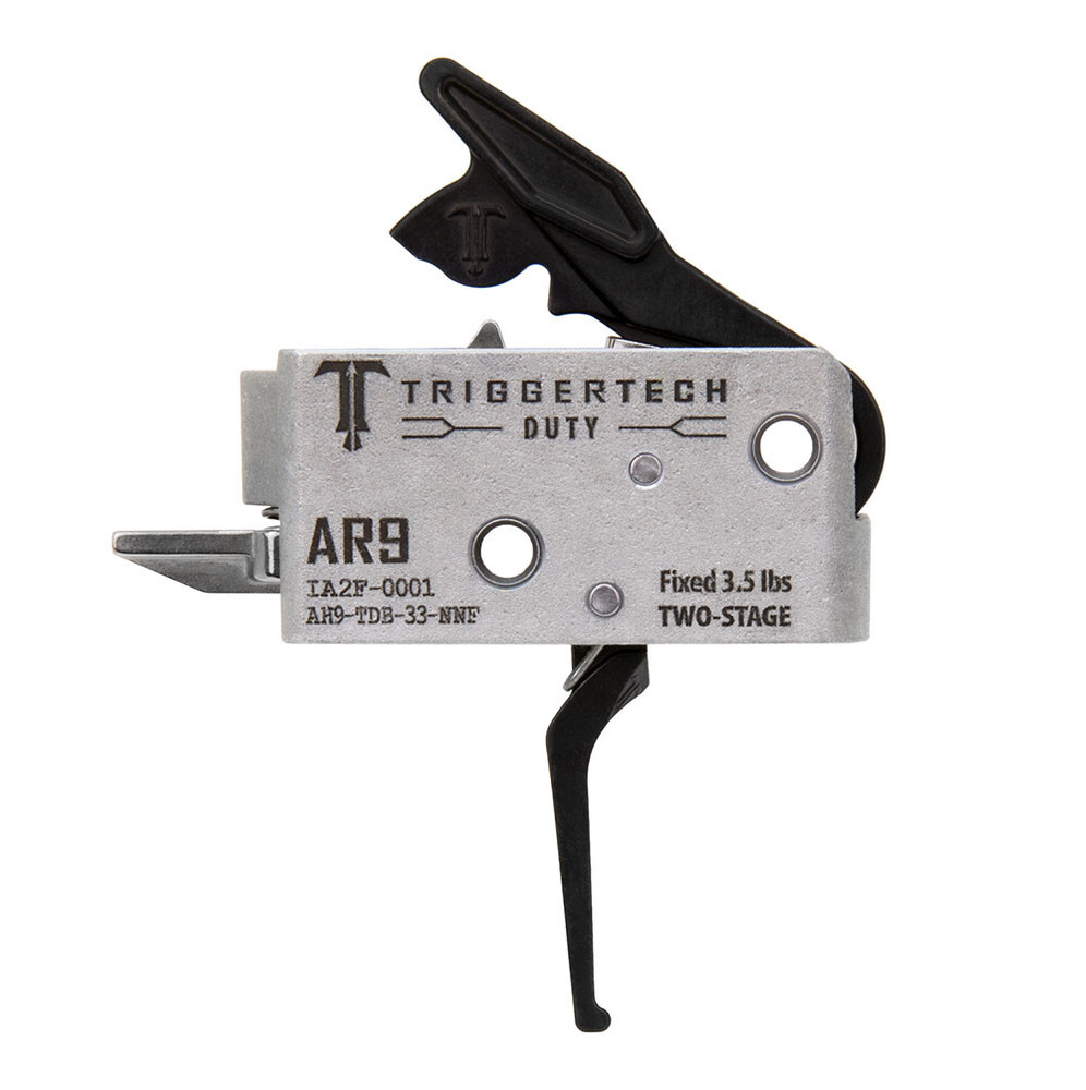 TRIGGERTECH AR-9 DUTY TRIGGER STRAIGHT FLAT TWO-STAGE