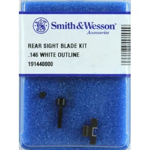 KIT FEUILLET DE HAUSSE SMITH ET WESSON .146 LISERAIS BLANC REF .191440000