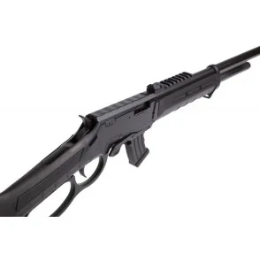 DERYA CARABINE 22LR LEVIER SOUS GARDE, NOIR, 2 CHARGEUR 10CPS