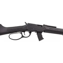 DERYA CARABINE 22LR LEVIER SOUS GARDE, NOIR, 2 CHARGEUR 10CPS