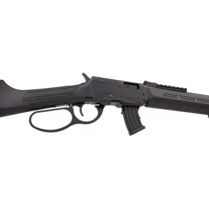 DERYA CARABINE 22LR LEVIER SOUS GARDE, NOIR, 2 CHARGEUR 10CPS