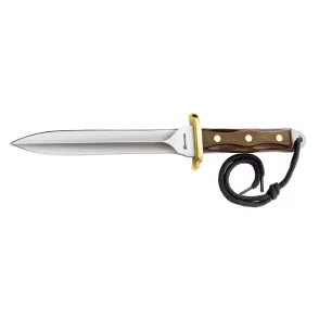 COUTEAU BOKER MAGNUM COMBAT DAGGER - MANCHE BOIS LAME 180MM