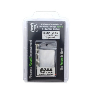 DPM MS-GLG5/1 CAPTURED GLOCK 17-22 GEN 5 CAPTURED BLACK OXIDE STAINLESS STEEL (BOSS)