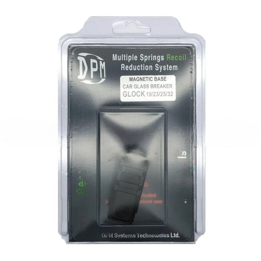 DPM MMS-GL/2 MAGNETIC BASE WITH CAR GLASS BREAKER FOR GLOCK 19 - 23 - 25 - 32 - 38