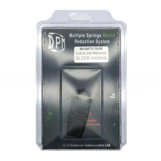 DPM MMS-GL/2 MAGNETIC BASE WITH CAR GLASS BREAKER FOR GLOCK 19 - 23 - 25 - 32 - 38