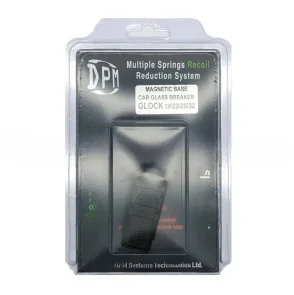DPM MMS-GL/2 MAGNETIC BASE WITH CAR GLASS BREAKER FOR GLOCK 19 - 23 - 25 - 32 - 38