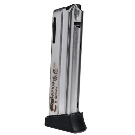 CHARGEUR 10 CPS PPK/S WALTHER AVEC RALLONGE CHARGEUR 22LR