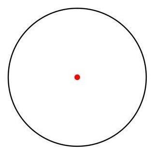 VISEUR RT-1 RED DOT  PICATINNY 2MOA 300261