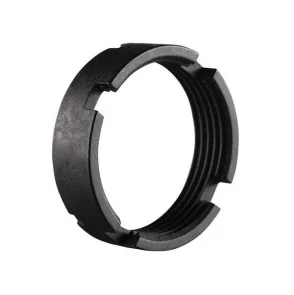 AR-15 MBA-3/MBA-4 CARBINE CASTLE NUT - LUTH-AR AR-15 MBA-3/MBA-4 CARBINE CASTLE NUT BLACK STEEL