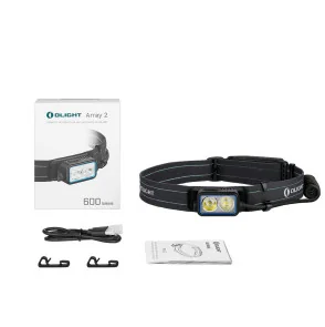 OLIGHT ARRAY 2 PRO - LAMPE FRONTALE PUISSANTE 1500 LUMENS BLEUE