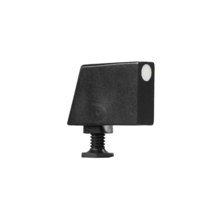 GUIDON GLOCK ACIER 9.1MM GMS ACIER REHAUSSE POINT BLANC